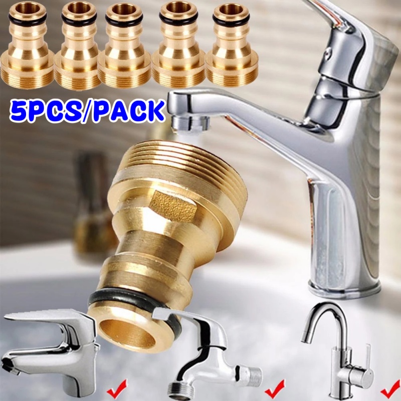 Kitchen Appliances Design - 1/ 5PCS Universal Brass Tap Kitchen