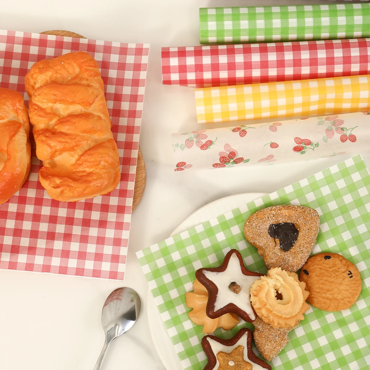 50Pcs Oilproof Wrapping Paper  - Kitchen Appliances Gift review and price