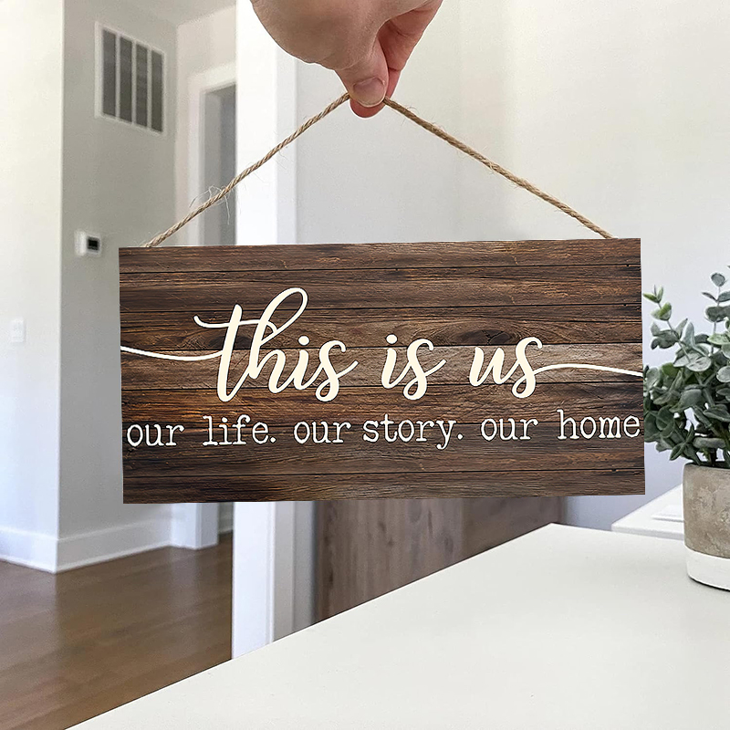 Rustic This is us Wall Hanging - Kitchen Appliances Design review and price