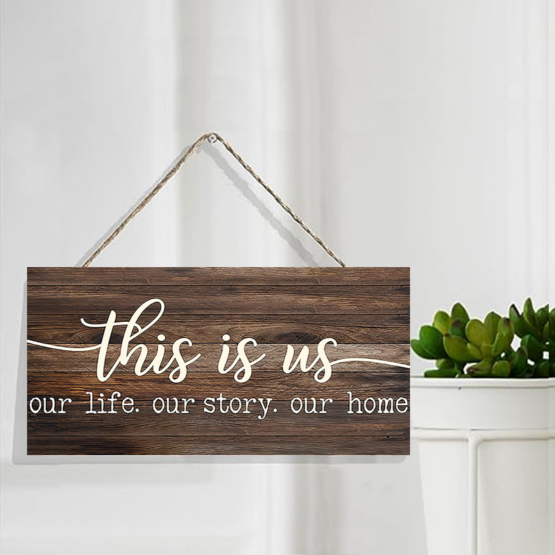 Rustic This is us Wall Hanging - Kitchen Appliances Design review and price